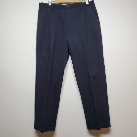 2 Pair Dockers & Wing & Anchor Dockers Khakis 36" x 30" Gray-ish Charcoal & Blue - Picture 10 of 16